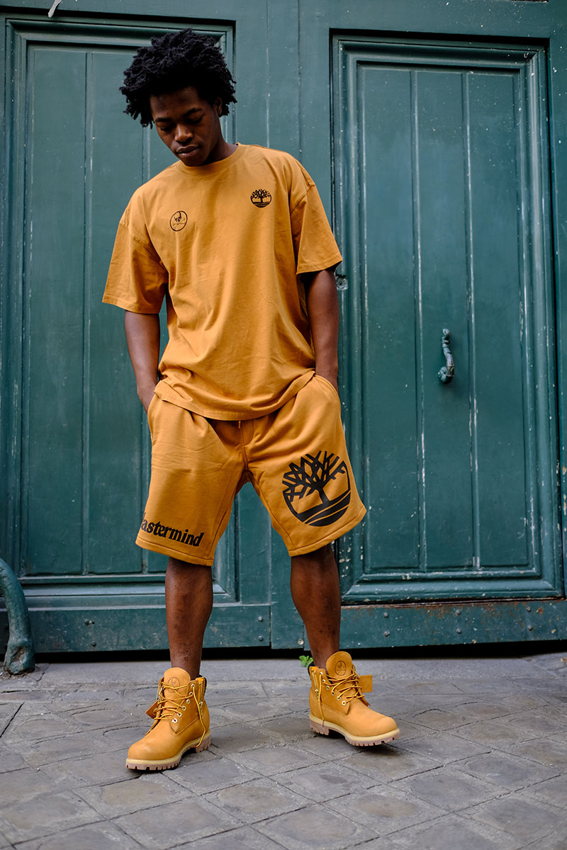 Timberland x Mastermind apparel.