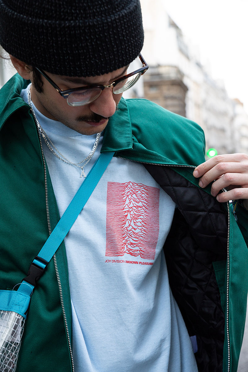 Pleasures x Joy Division.